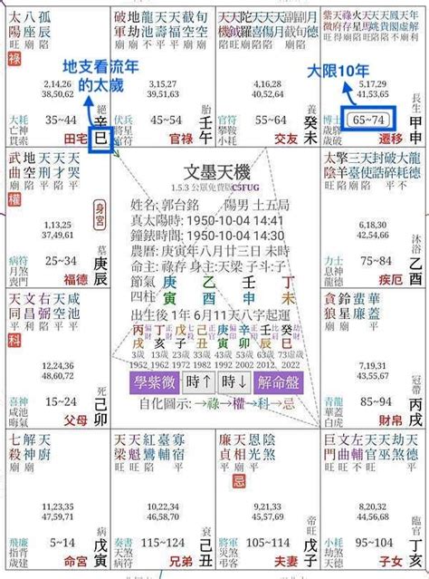 紫微斗數大限小限意思